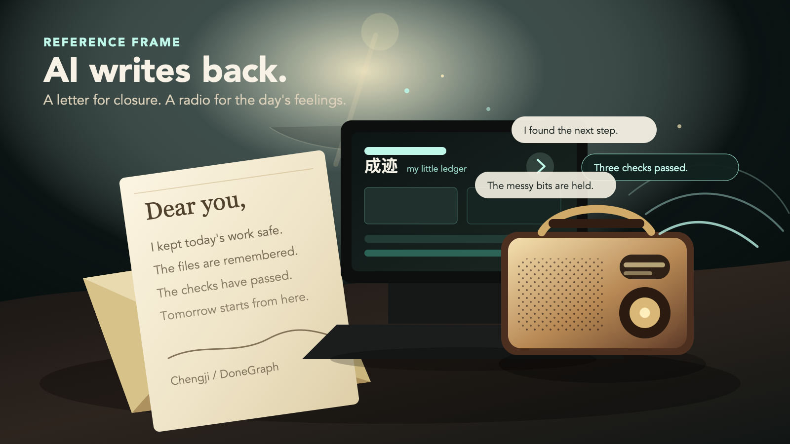 AI letter and radio reference frame